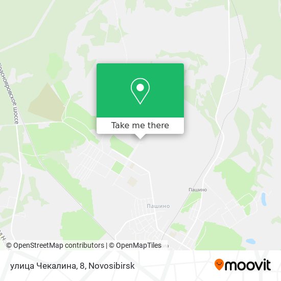 улица Чекалина, 8 map