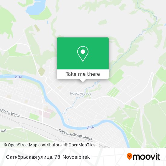 Октябрьская улица, 78 map