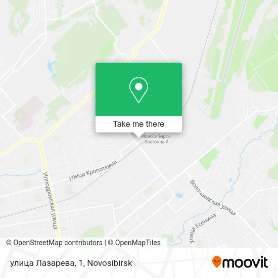 улица Лазарева, 1 map