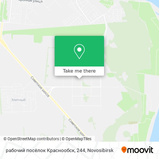 рабочий посёлок Краснообск, 244 map