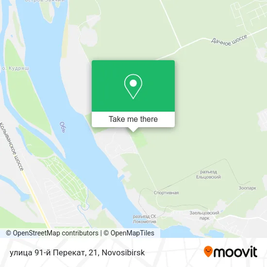 улица 91-й Перекат, 21 map