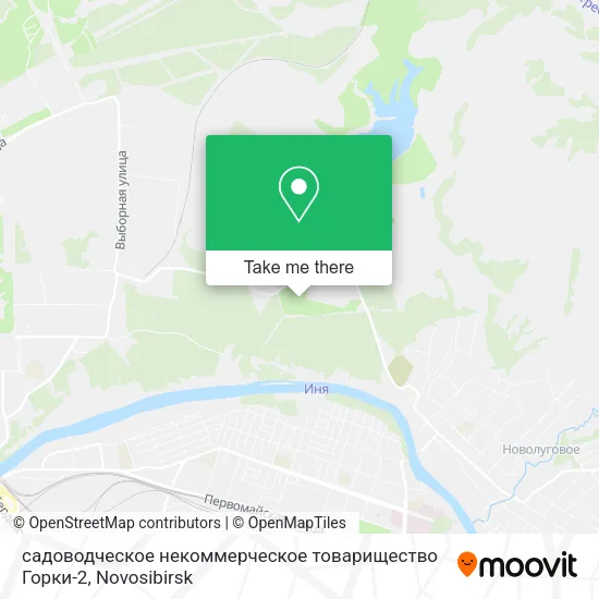 садоводческое некоммерческое товарищество Горки-2 map