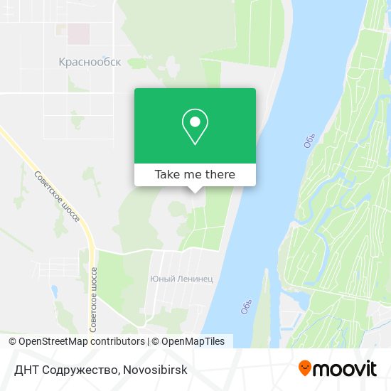 ДНТ Содружество map