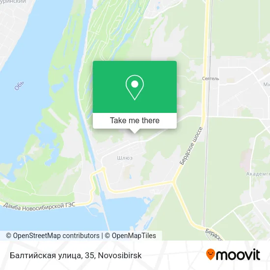 Балтийская улица, 35 map