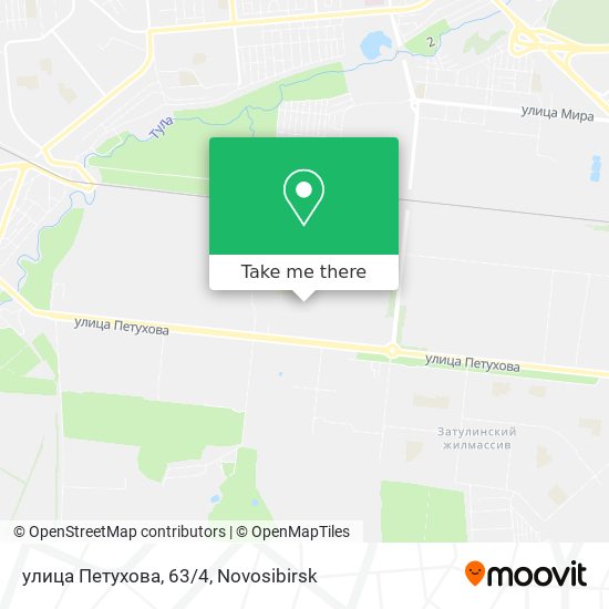 улица Петухова, 63/4 map