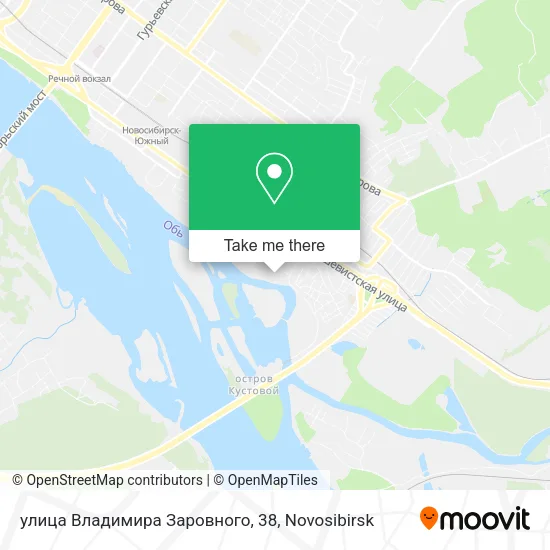 улица Владимира Заровного, 38 map