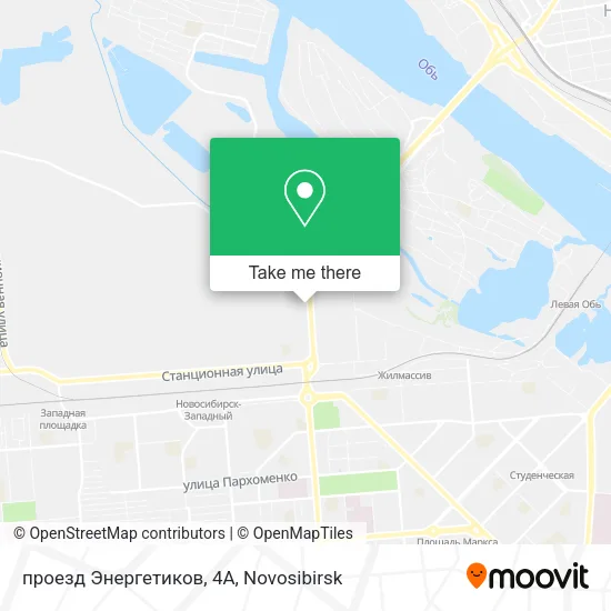 проезд Энергетиков, 4А map