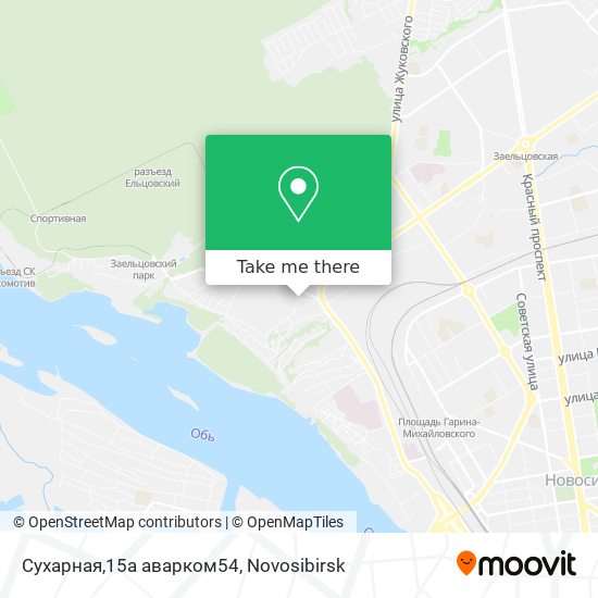 Сухарная,15а аварком54 map