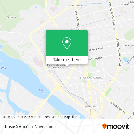 Камий Альбан map