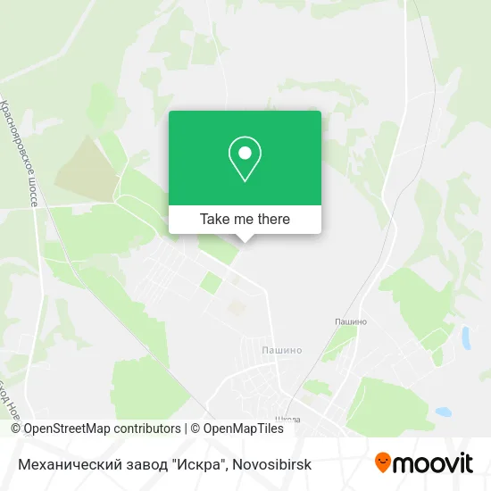 Механический завод "Искра" map