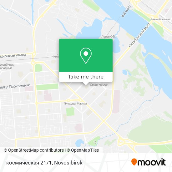 космическая 21/1 map