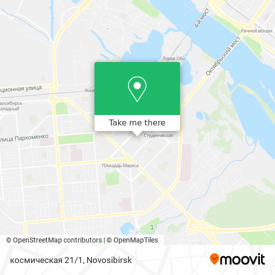 космическая 21/1 map