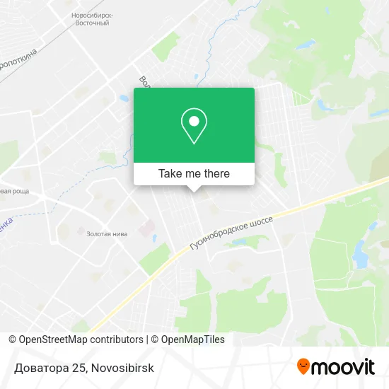 Доватора 25 map