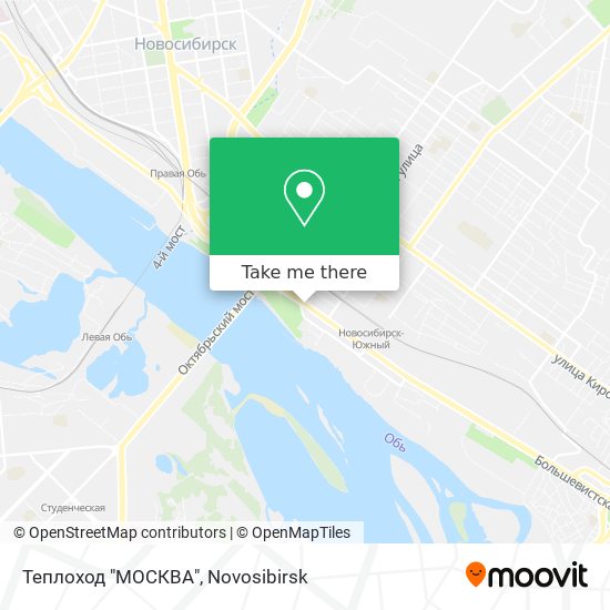Теплоход "МОСКВА" map