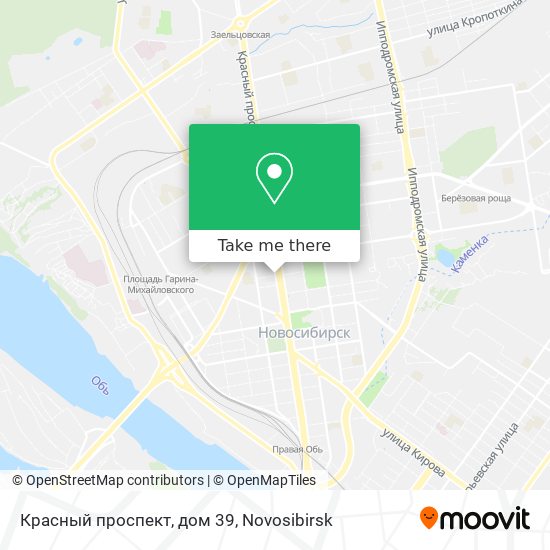 Красный проспект, дом 39 map