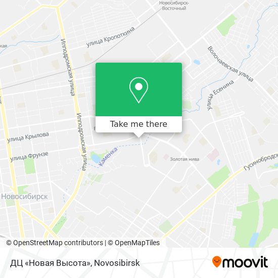 ДЦ «Новая Высота» map