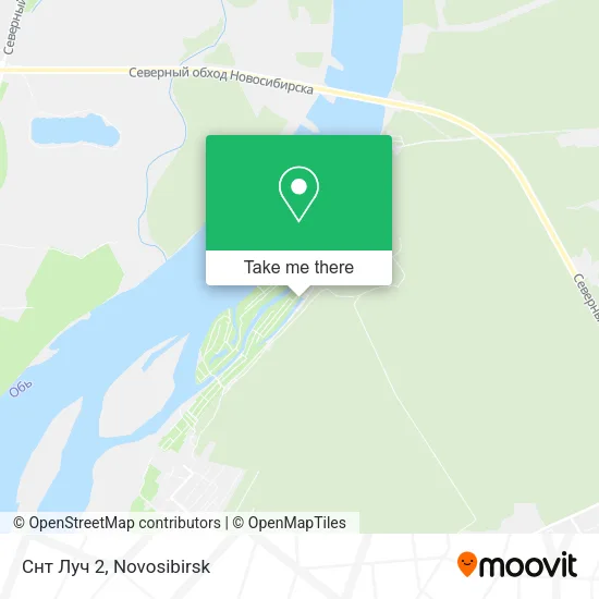 Снт Луч 2 map
