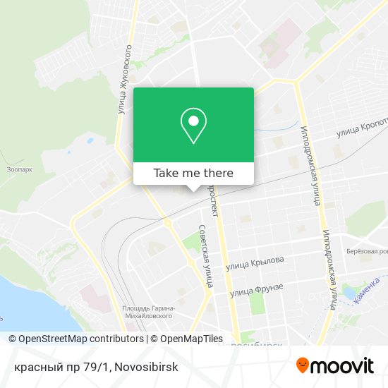 красный пр 79/1 map