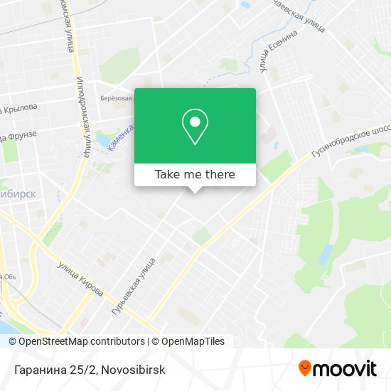 Гаранина 25/2 map