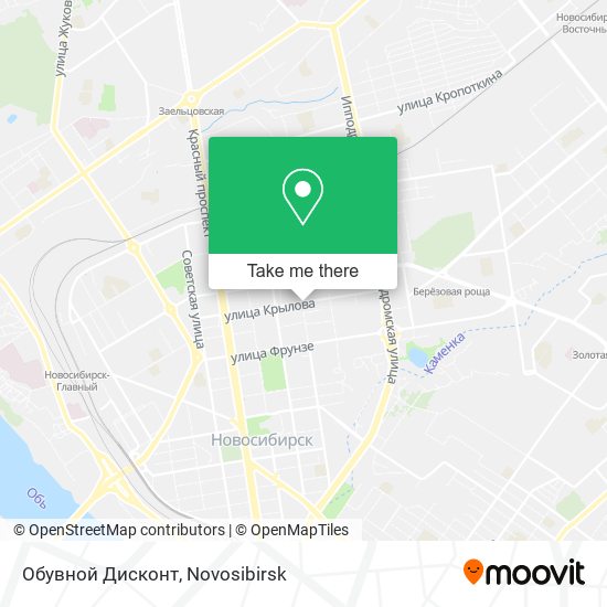 Обувной Дисконт map