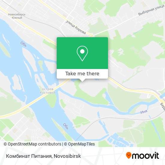 Комбинат Питания map