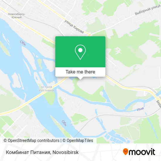 Комбинат Питания map