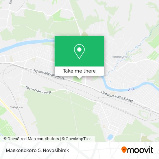 Маяковского 5 map