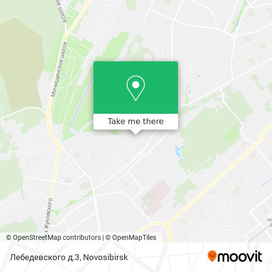 Лебедевского д.3 map