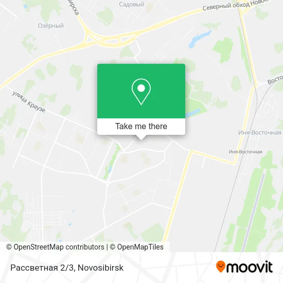Рассветная 2/3 map