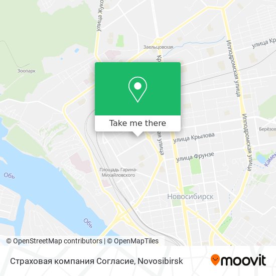 Страховая компания Согласие map