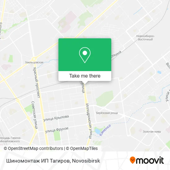 Шиномонтаж ИП Тагиров map