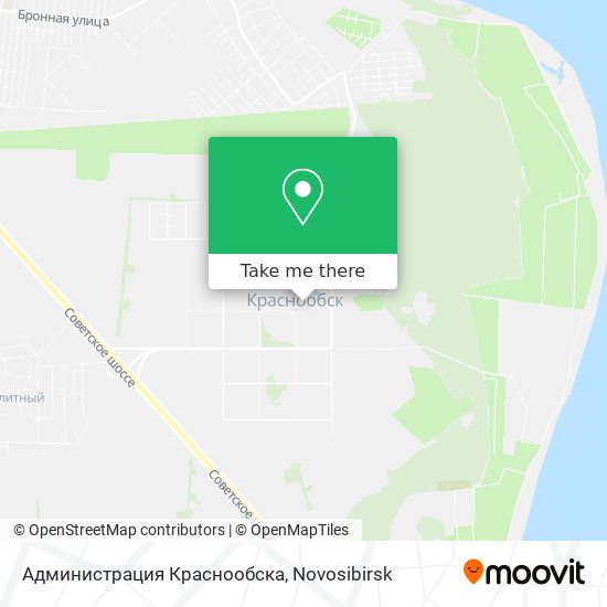 Администрация Краснообска map