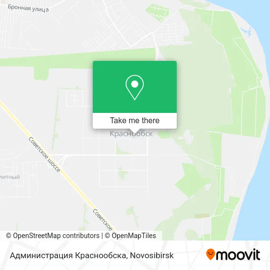 Администрация Краснообска map