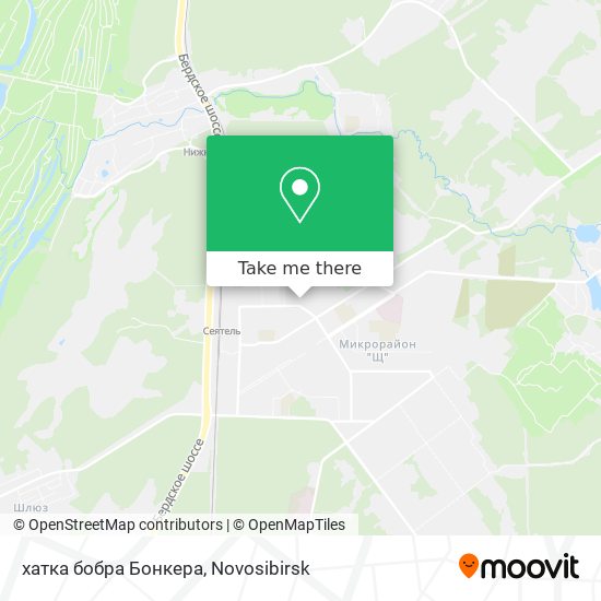 хатка бобра Бонкера map