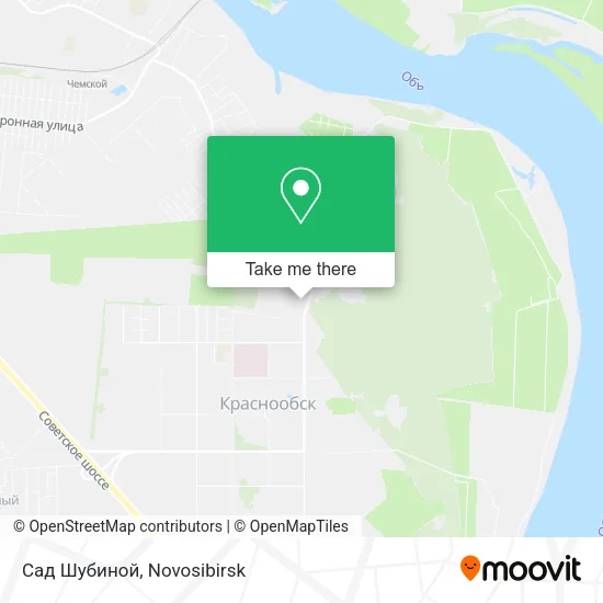 Сад Шубиной map