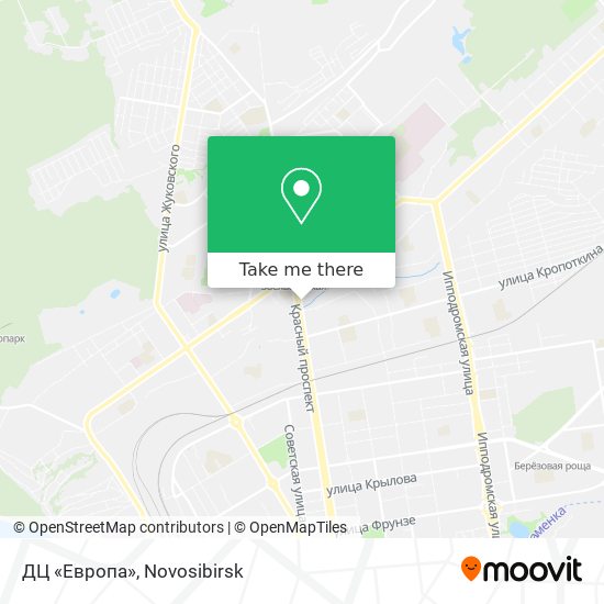 ДЦ «Европа» map
