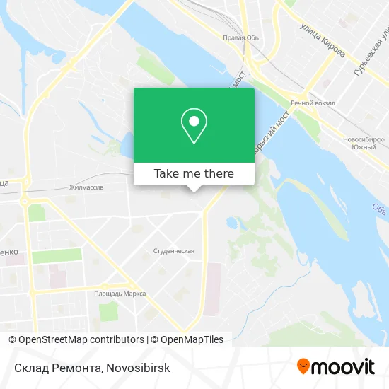 Склад Ремонта map