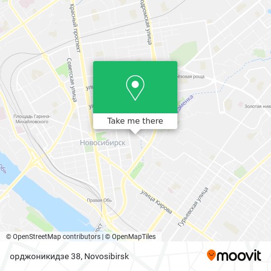 орджоникидзе 38 map
