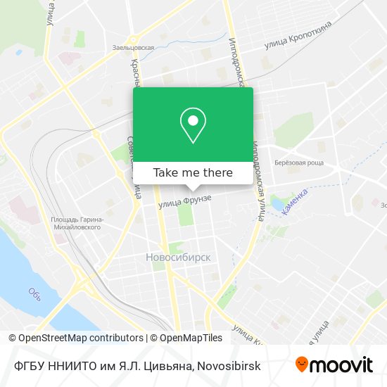 ФГБУ ННИИТО им Я.Л. Цивьяна map