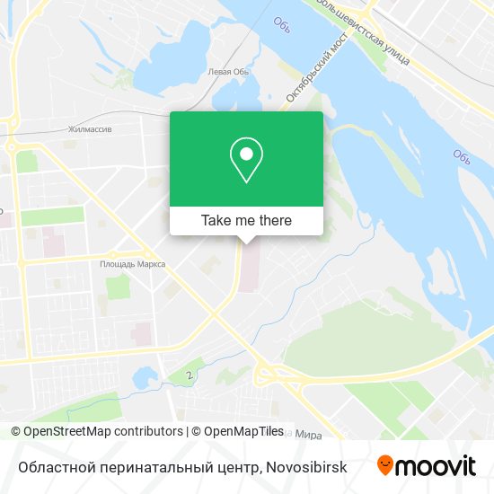 Областной перинатальный центр map