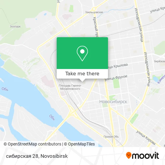 сибирская 28 map