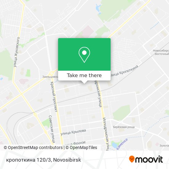 кропоткина 120/3 map