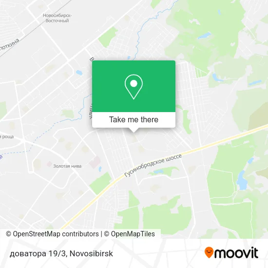 доватора 19/3 map