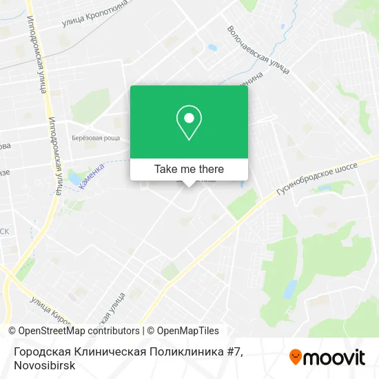 Городская Клиническая Поликлиника #7 map