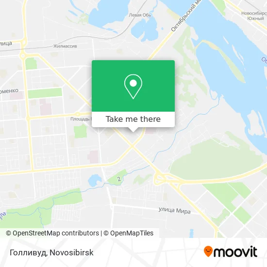 Голливуд map