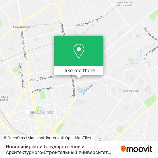 Новосибирской Государственный Архитектурного-Строительный Университет (Сибстрин) map
