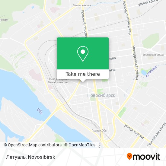 Летуаль map