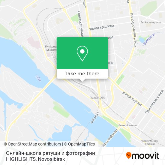 Онлайн-школа ретуши и фотографии HIGHLIGHTS map