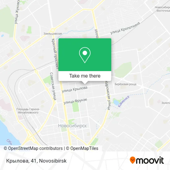 Крылова, 41 map