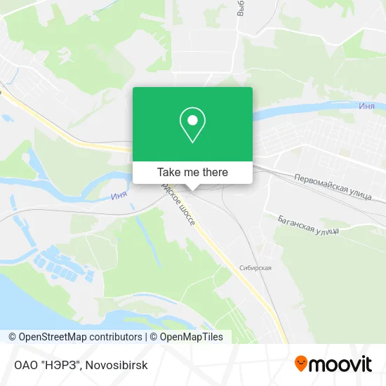 ОАО "НЭРЗ" map